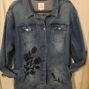 LulaRoe Jaxon Denim Jacket 3X